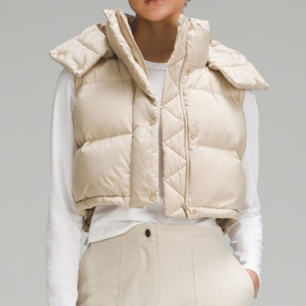 MOVING SALE: Lululemon Wunder Puff Super-Cropped Vest